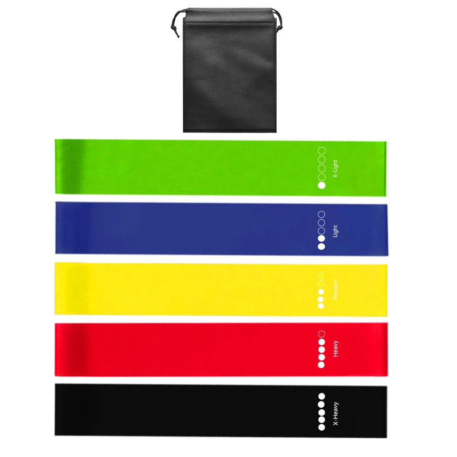 Fitness Elastic Resistance Bands Home Pilates Gym yoga resistance Bands Stretching Training Crossfit Sport Workout Equipment