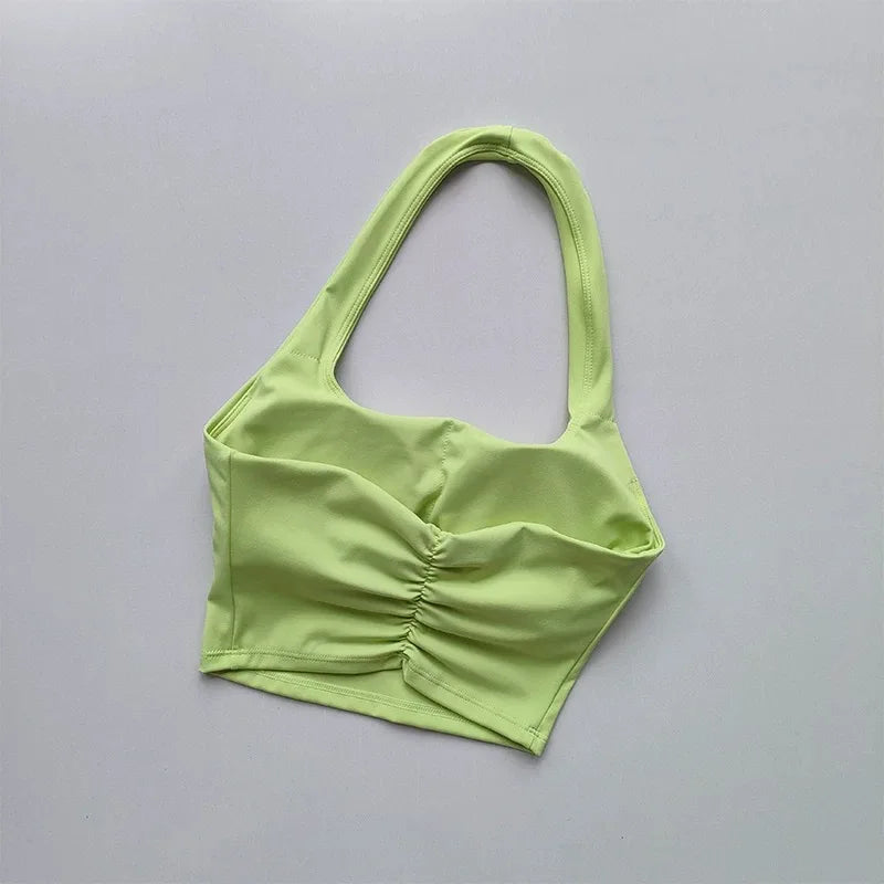 Fitness Bra Workout Tops Gym Fitness Sports Bras Sexy Athletic Sport Bra Women Backless Gym Yoga Crop Top