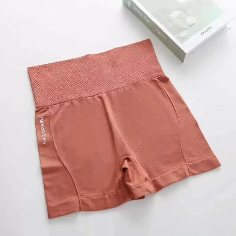 High Waist Sports Women's Fitness Shorts Seamless Thin Sports Shorts Women's Cycling Jogging Fitness