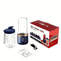 Portable Blender, Personal Size Blender for Shakes and Smoothies, USB Rechargeable Mini Juicer Cup with 2 Tritan Cups