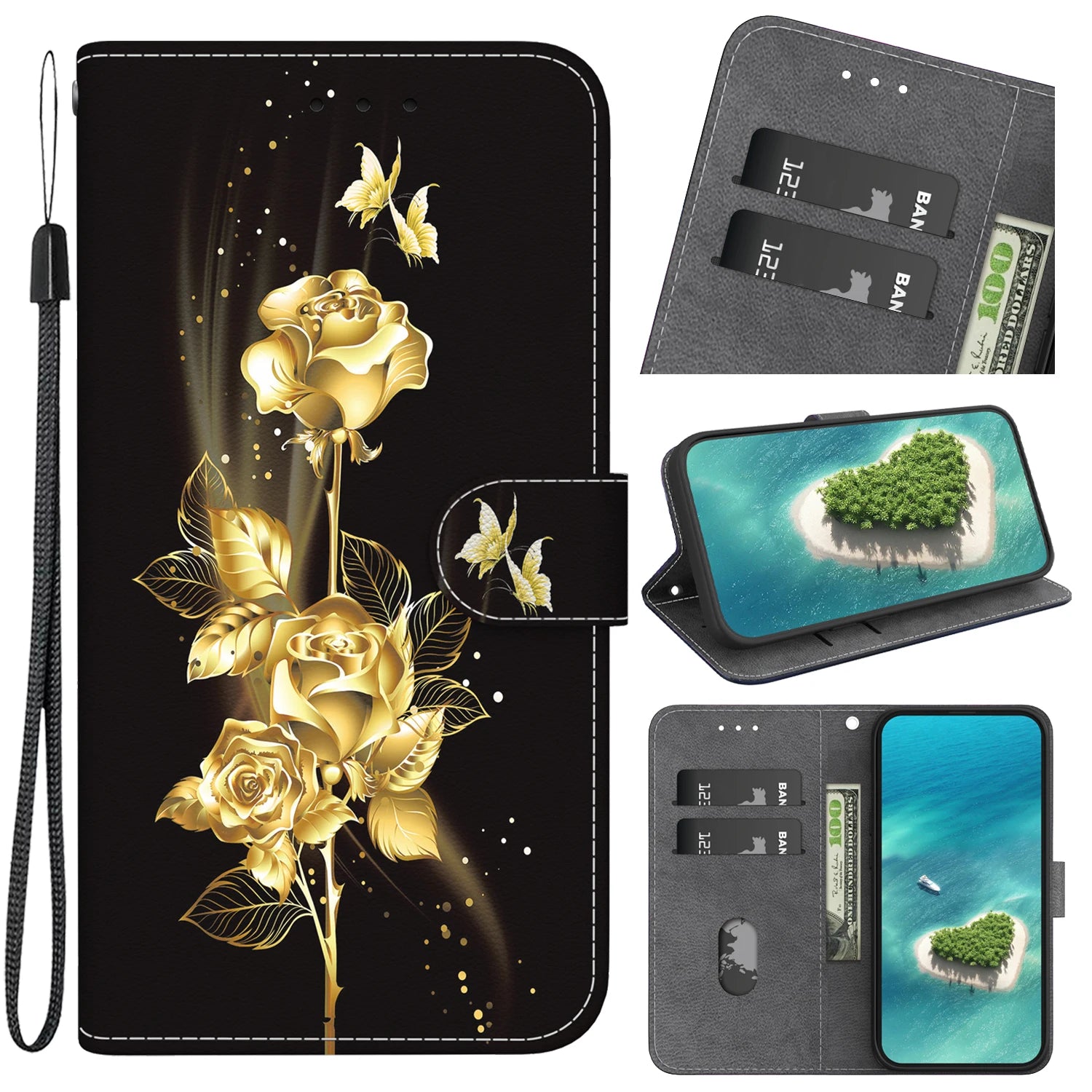 Stand Flip Wallet Case For Motorola  MOTO G10 22 30 G51 52 42 62 72 73 G60 G7 PLAY PLUS  G8 G9 POWER Cartoon Magnetic Book Cover