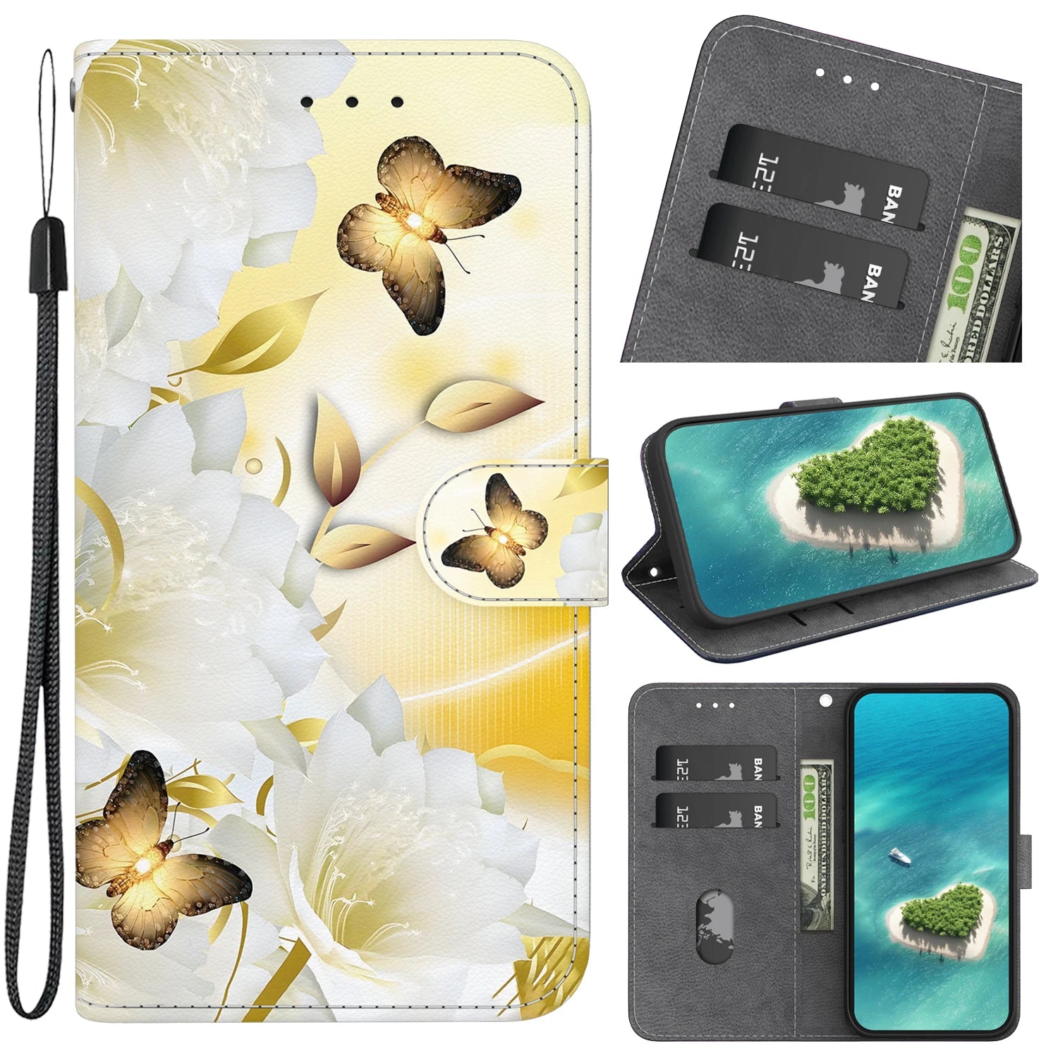 Stand Flip Wallet Case For Motorola  MOTO G10 22 30 G51 52 42 62 72 73 G60 G7 PLAY PLUS  G8 G9 POWER Cartoon Magnetic Book Cover