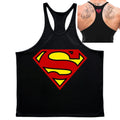 Summer Fashion Trend Fitness Vest Men's Fitness Gym Clothing Fitness Printing Cool Street Shirt Running Casual Comfortable Vest