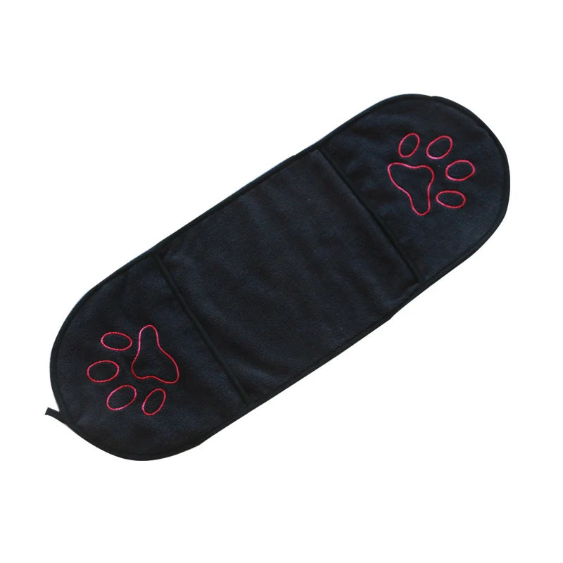Pet Cleaning Washcloth Pet Accessories Quick Dry Dog Towel Bath Robe Soft Fiber Absorbent Cat Bath Towel Convenient, Home comfort