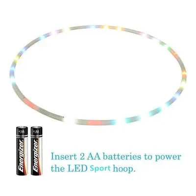 CrossFit Folding Exercise Circle Fitness Equipment LED Colour Fitness Circle Performing Arts Abdominal Weight Loss Light Fitness